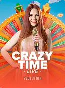 Crazy Time game by Evolution at Aphrodite Casino