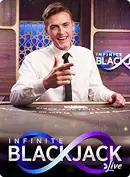 Infinite Blackjack game by Evolution at Aphrodite Casino