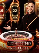 Lightning Roulette game by Evolution at Aphrodite Casino