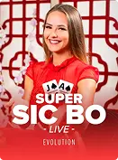Super Sic Bo game by Evolution at Aphrodite Casino